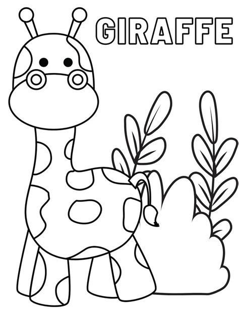 Animals Coloring Pages, PDF Coloring Animals Printables, Animals ...