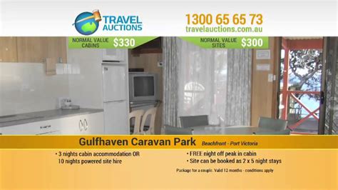 Gulfhaven Caravan Park (Cabin or Powered Site) - Port Victoria, South ...