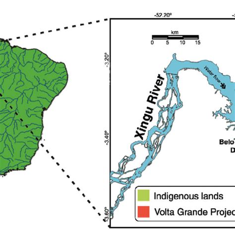 Xingu River Map