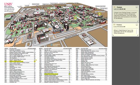 Las Vegas Unlv Campus Map