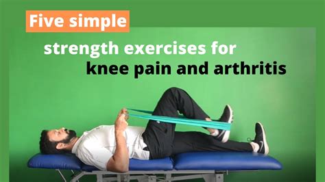 Exercises For Knee Osteoarthritis