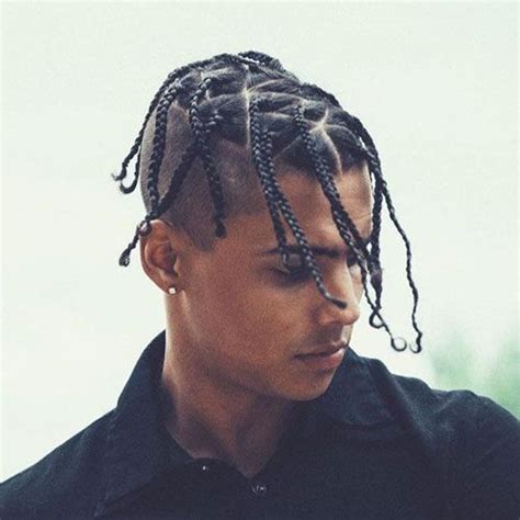 59 Popular Braids Hairstyles For Men To Copy in 2024 | Cool braid ...