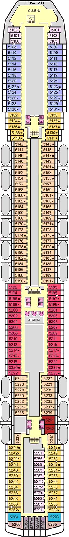 Carnival Spirit Deck Plans: Ship Layout, Staterooms & Map - Cruise Critic