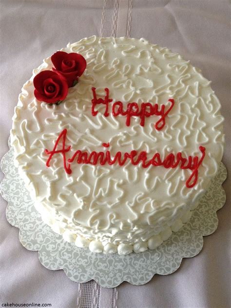 Happy Anniversary Cake - Cake House Online