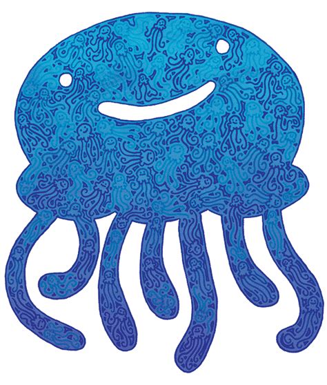 Jellyfish doodle GIF! by pikajane on DeviantArt