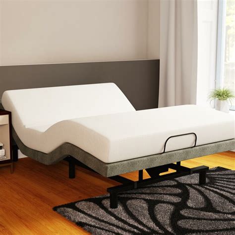 Alwyn Home Power Adjustable Bed Base and Mattress & Reviews | Wayfair