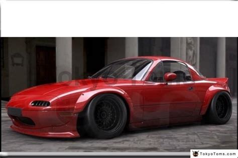 Carbon Fiber Glass FRP Bodykits Fit For 1989-1997 Miata MX5 NA PD Styl ...