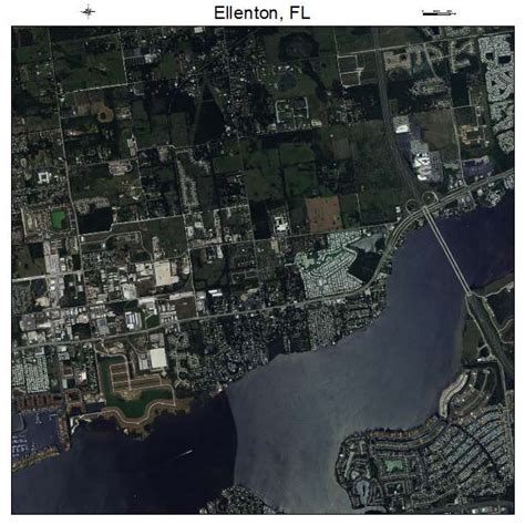 Aerial Photography Map of Ellenton, FL Florida