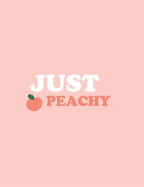 Just Peachy Wallpapers - Wallpaper Cave