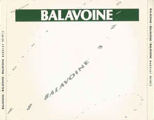 Balavoine* - Balavoine | Releases, Reviews, Credits | Discogs