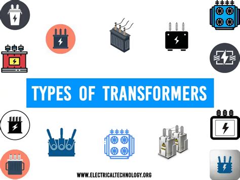 Types of Electrical Transformers and Their Applications