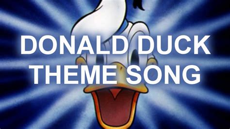 Donald Duck theme song with lyrics - YouTube