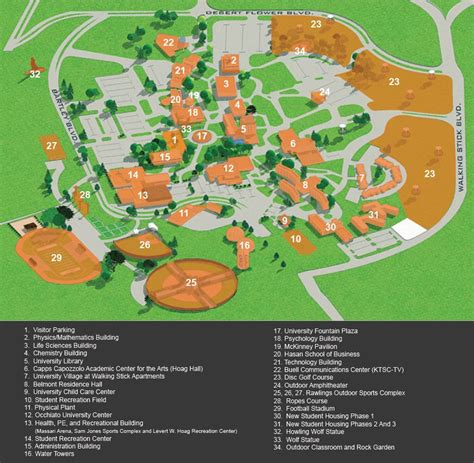 Colorado State University Campus Map - Map Of Wake