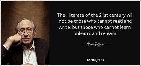 TOP 25 QUOTES BY ALVIN TOFFLER (of 83) | A-Z Quotes