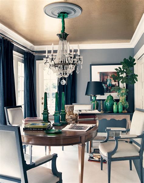 16 fall rooms we’re ready for | Ceiling paint colors, Dining room ...