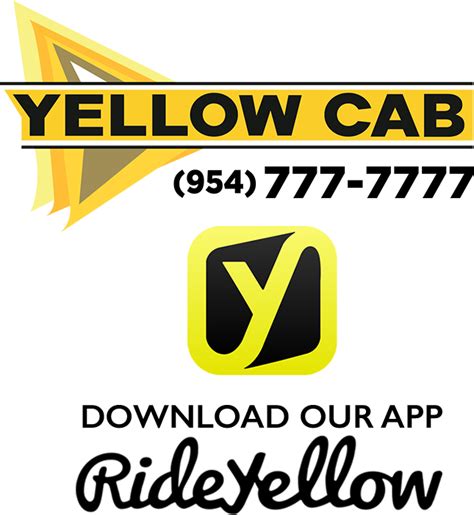 Yellow Logo - Yellow Cab Clipart - Large Size Png Image - PikPng