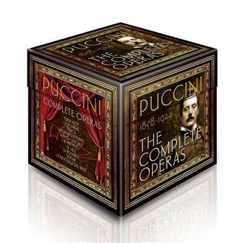 Puccini* - The Complete Operas 1858-1924 (Box Set) | Discogs