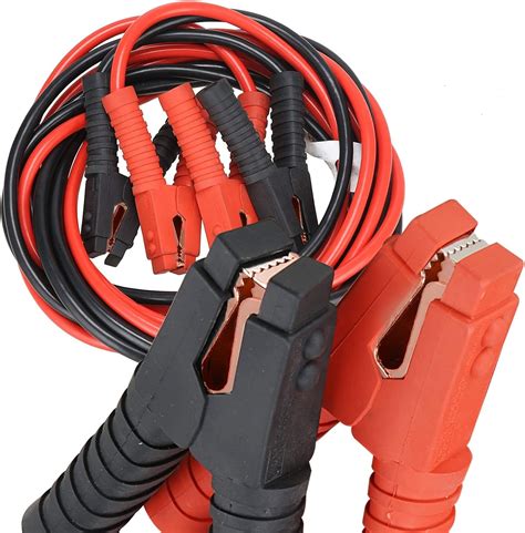 Amazon.com: Voilamart Auto Heavy Duty Jumper Cables 1 Gauge 20Ft ...