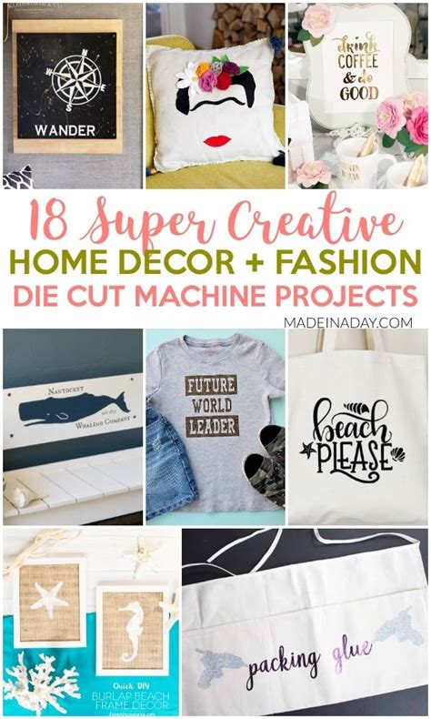 18 Super Creative Die Cut Machine Projects | Made In A Day