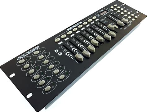 512 Light DMX Controller Κονσόλα Φωτισμού με 192 Κανάλια Ελέγχου με ...