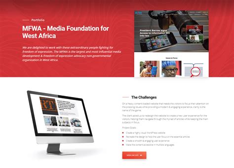 MFWA Project Case Study - Web Design Services for NGO | tagDiv