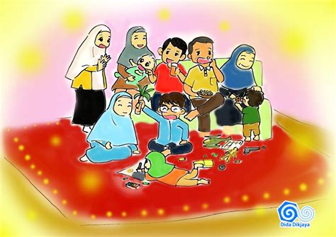 25+ Gambar Kartun Keluarga Bahagia, Inspirasi Top!