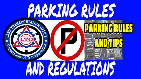 Parking Rules and Regulations [Parking Tips And Rules] - YouTube