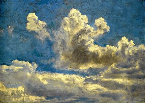 John Constable - Cloud Study, circa 1821-1822 | Landscape paintings ...