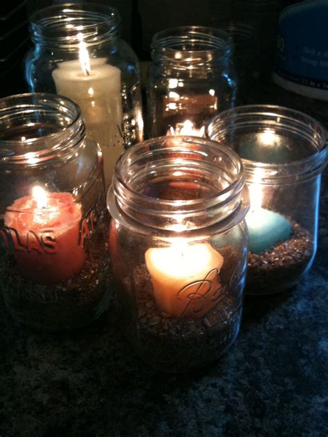 In Knots: Quick Craft: Mason Jar Candles