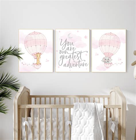 Nursery decor girl, Hot air balloon nursery, you are our greatest ...