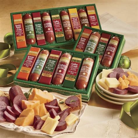 The Swiss Colony Sausages 'n Cheese Bars 9-Piece Gift Box - Persian Kabob