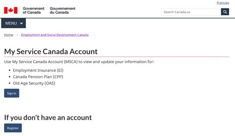 How To Use The My Service Canada Account And Report EI Online (2020 ...