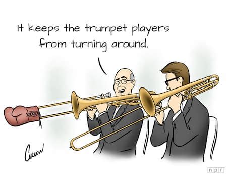 How Do You Keep the Trumpet Players From Turning Around?