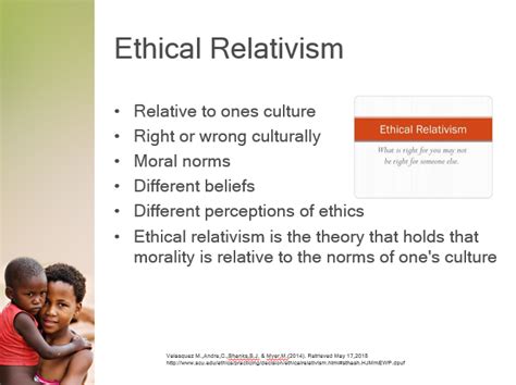 Ethical Relativism, Power Point Presentation With Speaker Notes Example