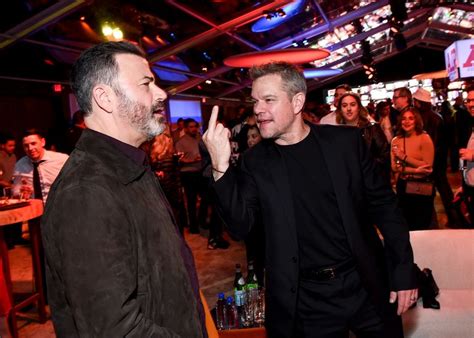 Matt Damon and Jimmy Kimmel's Feud: A Timeline