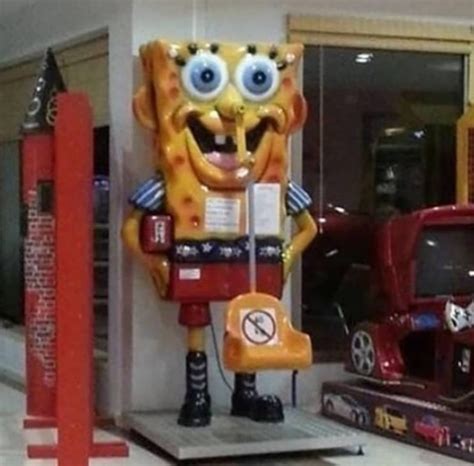 Cursed Spongebob Kiddle Ride by wreny2001 on DeviantArt