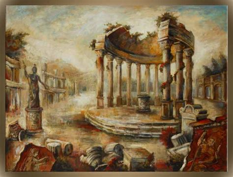 Fall of Rome | Golden Eagle Art Gallery