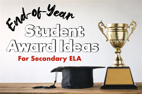 40 End-of-Year Student Award Ideas for Secondary ELA