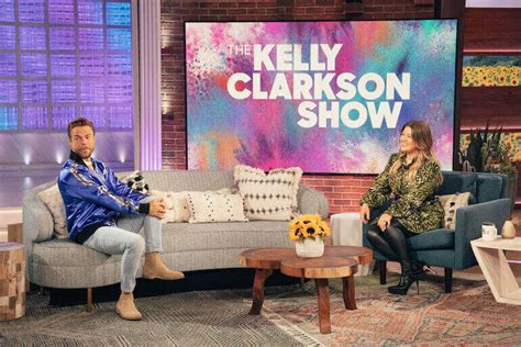 Derek Hough Guest Hosts 'The Kelly Clarkson Show,' Shows Off Topical Dances