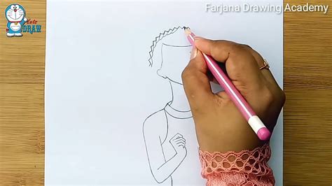 Farjana Drawing Academy / Farjana Drawing Academy How To Draw A Girl ...