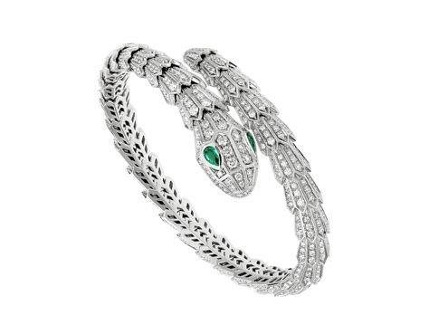 Serpenti White gold Bracelet 356903 | Bulgari