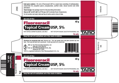 FLUOROURACIL CREAM 5% - RX Products