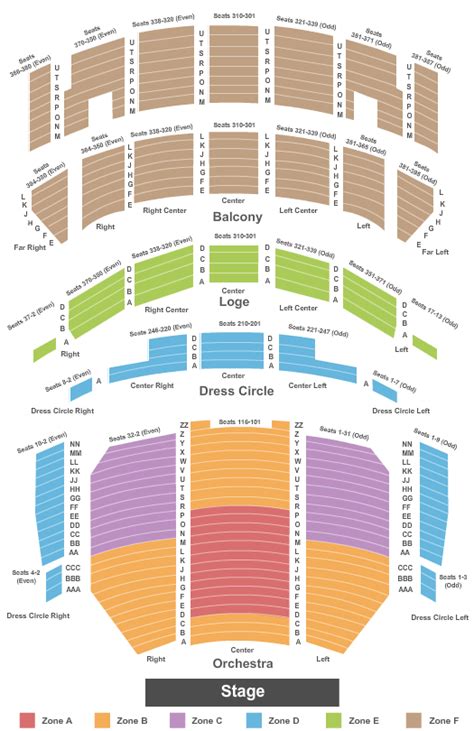 James M. Nederlander Theatre Seating Chart | James M. Nederlander ...