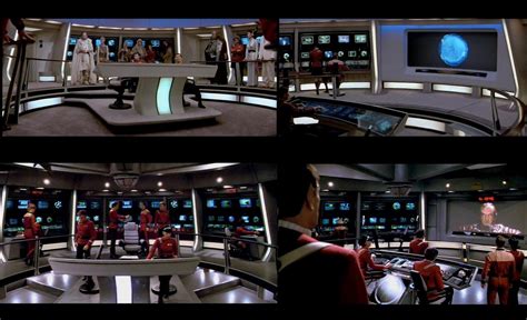 Different Bridge Views of the U.S.S. Enterprise NCC-1701 A | Star trek ...