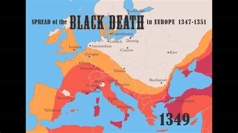 Black Death Map Of Europe - United States Map