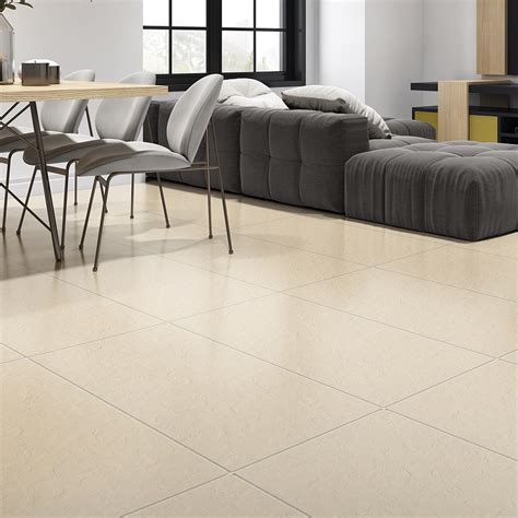 Logan Bone Rectified Slate Look Porcelain Tile | 24x48x25/64 | Beige ...