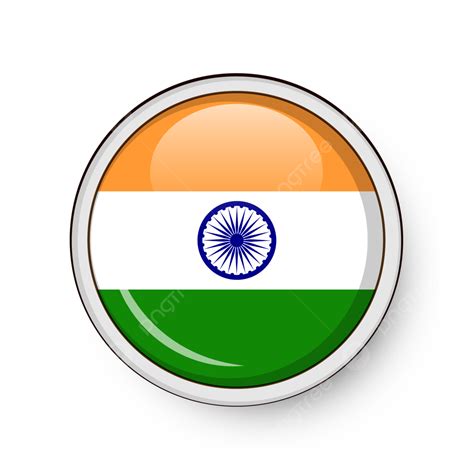 India Circle Flag Vector, India Circle Flag, Circle Flag, India Flag ...