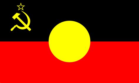 Australian Indigenous Flag with Hammer & Sickle & a star. Suggestions ...