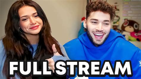 Adin Ross First Stream with His NEW Girlfriend! - YouTube