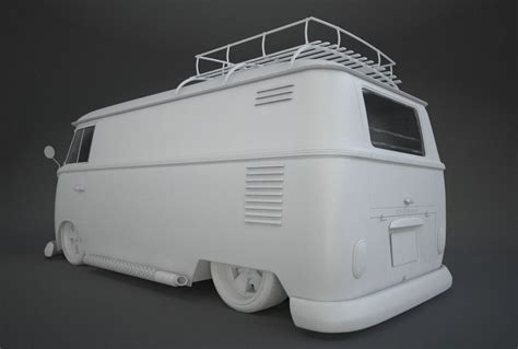 VW T1 Custom Bus 3D model | CGTrader